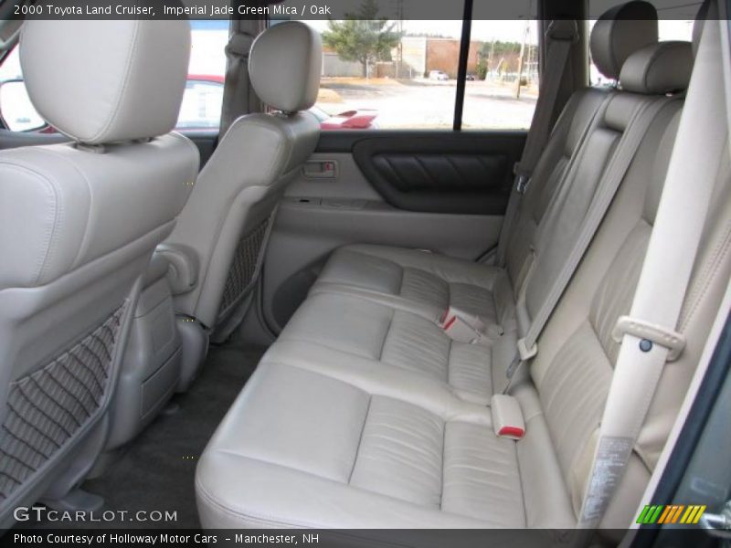 Imperial Jade Green Mica / Oak 2000 Toyota Land Cruiser
