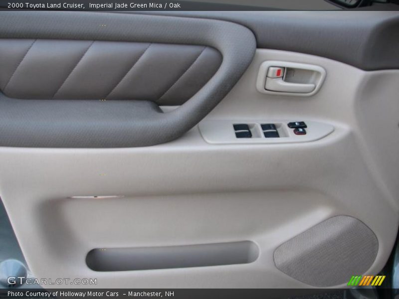 Imperial Jade Green Mica / Oak 2000 Toyota Land Cruiser