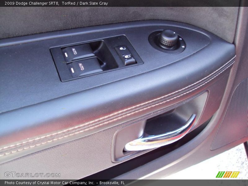 TorRed / Dark Slate Gray 2009 Dodge Challenger SRT8