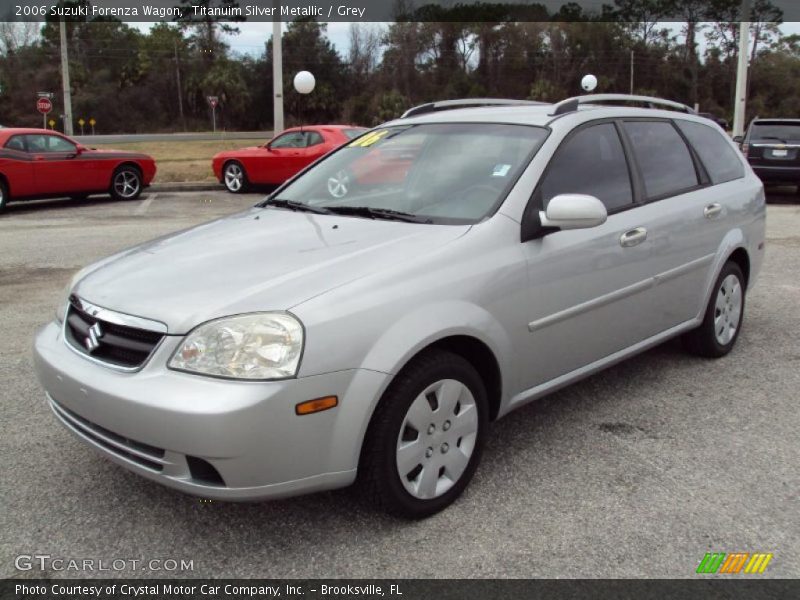 Titanuim Silver Metallic / Grey 2006 Suzuki Forenza Wagon
