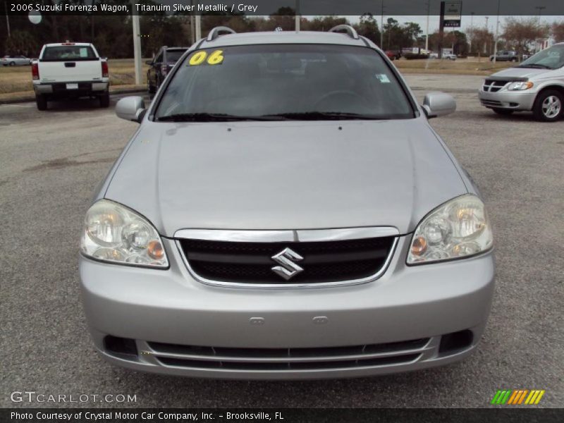 Titanuim Silver Metallic / Grey 2006 Suzuki Forenza Wagon