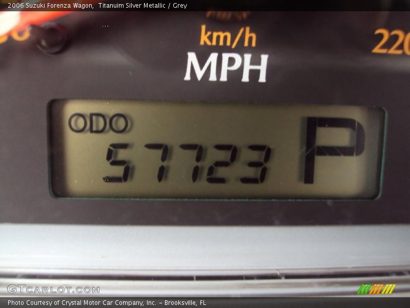 Titanuim Silver Metallic / Grey 2006 Suzuki Forenza Wagon