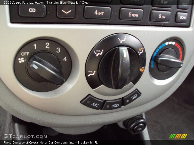 Titanuim Silver Metallic / Grey 2006 Suzuki Forenza Wagon