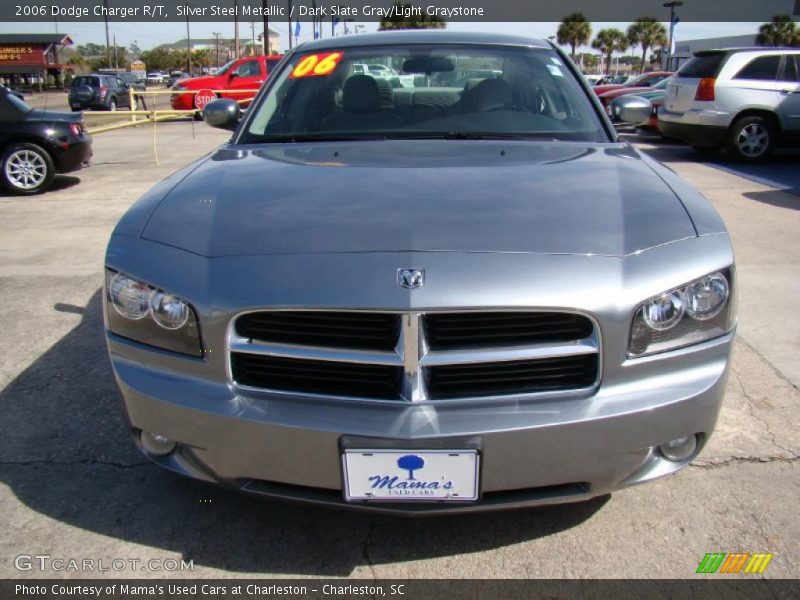 Silver Steel Metallic / Dark Slate Gray/Light Graystone 2006 Dodge Charger R/T