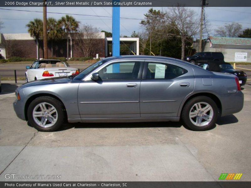 Silver Steel Metallic / Dark Slate Gray/Light Graystone 2006 Dodge Charger R/T
