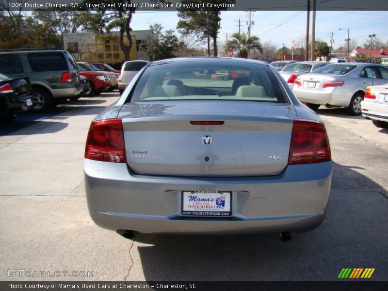 Silver Steel Metallic / Dark Slate Gray/Light Graystone 2006 Dodge Charger R/T
