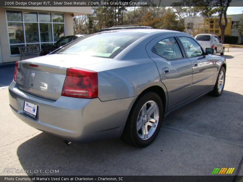 Silver Steel Metallic / Dark Slate Gray/Light Graystone 2006 Dodge Charger R/T