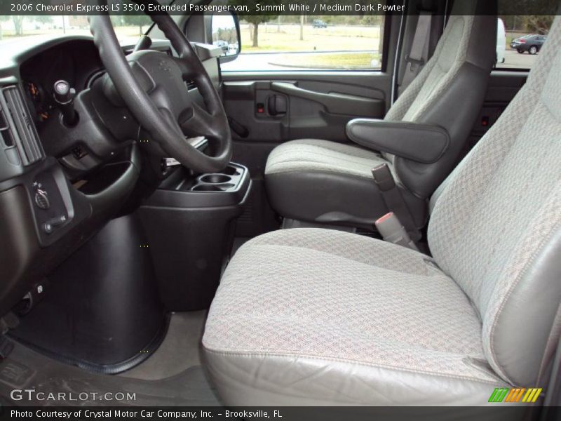 Summit White / Medium Dark Pewter 2006 Chevrolet Express LS 3500 Extended Passenger van