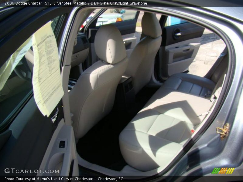 Silver Steel Metallic / Dark Slate Gray/Light Graystone 2006 Dodge Charger R/T