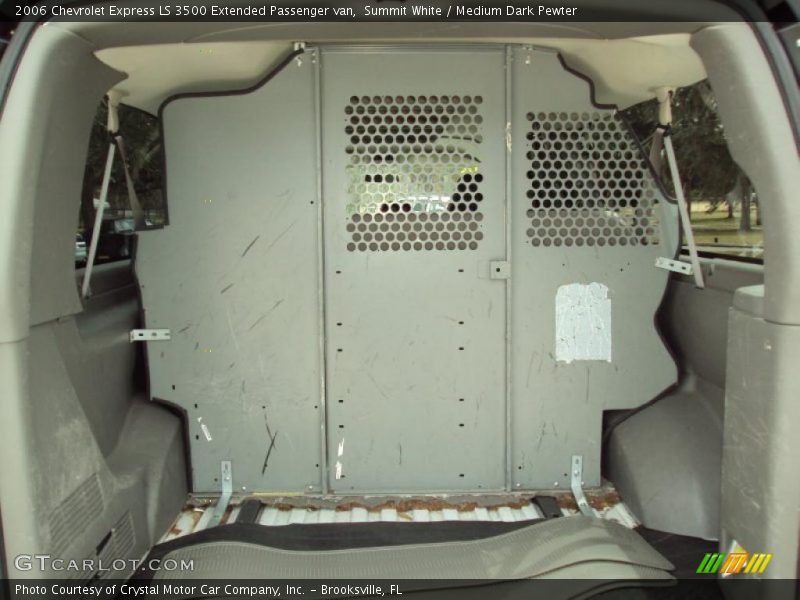Summit White / Medium Dark Pewter 2006 Chevrolet Express LS 3500 Extended Passenger van