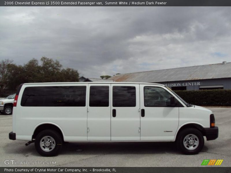 Summit White / Medium Dark Pewter 2006 Chevrolet Express LS 3500 Extended Passenger van