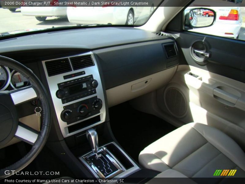 Silver Steel Metallic / Dark Slate Gray/Light Graystone 2006 Dodge Charger R/T