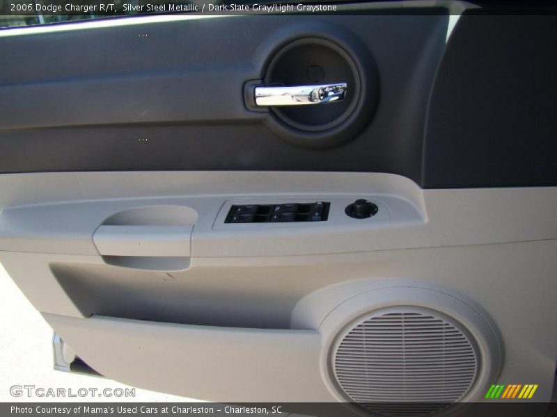 Silver Steel Metallic / Dark Slate Gray/Light Graystone 2006 Dodge Charger R/T