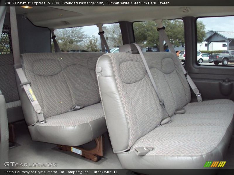 Summit White / Medium Dark Pewter 2006 Chevrolet Express LS 3500 Extended Passenger van
