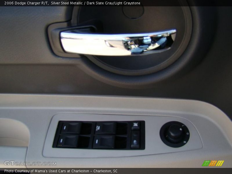 Silver Steel Metallic / Dark Slate Gray/Light Graystone 2006 Dodge Charger R/T