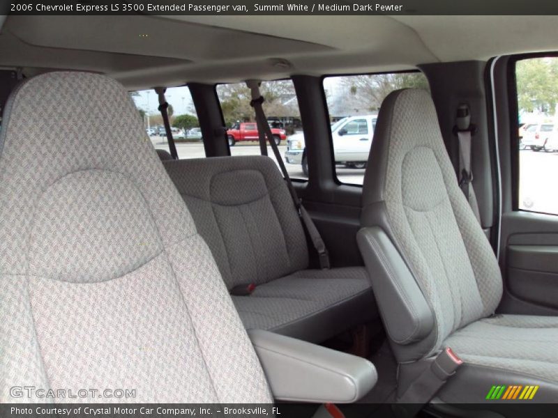 Summit White / Medium Dark Pewter 2006 Chevrolet Express LS 3500 Extended Passenger van