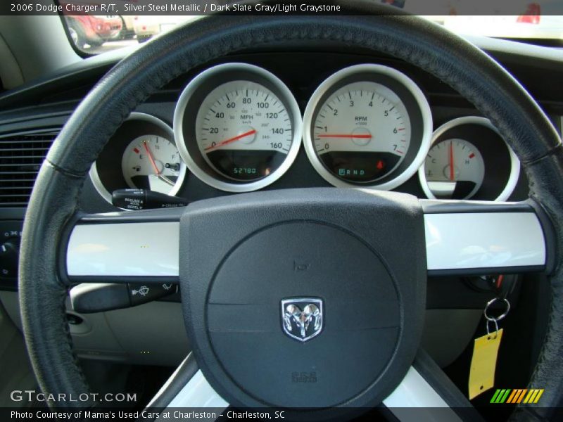Silver Steel Metallic / Dark Slate Gray/Light Graystone 2006 Dodge Charger R/T