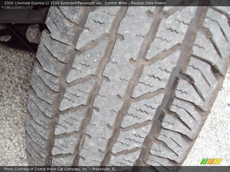 Summit White / Medium Dark Pewter 2006 Chevrolet Express LS 3500 Extended Passenger van