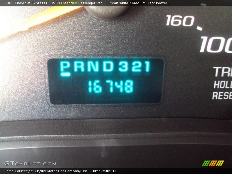 Summit White / Medium Dark Pewter 2006 Chevrolet Express LS 3500 Extended Passenger van