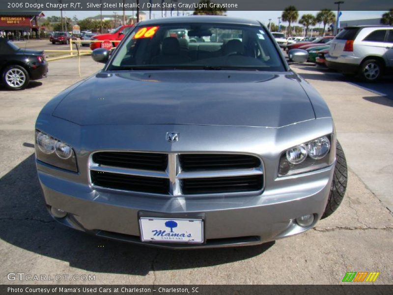 Silver Steel Metallic / Dark Slate Gray/Light Graystone 2006 Dodge Charger R/T