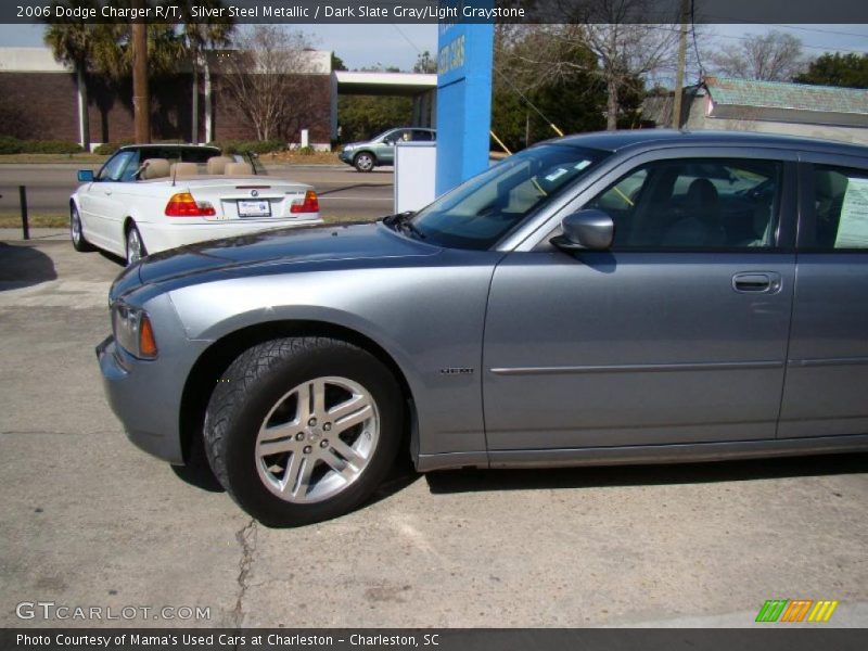 Silver Steel Metallic / Dark Slate Gray/Light Graystone 2006 Dodge Charger R/T