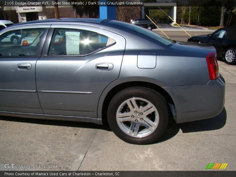 Silver Steel Metallic / Dark Slate Gray/Light Graystone 2006 Dodge Charger R/T