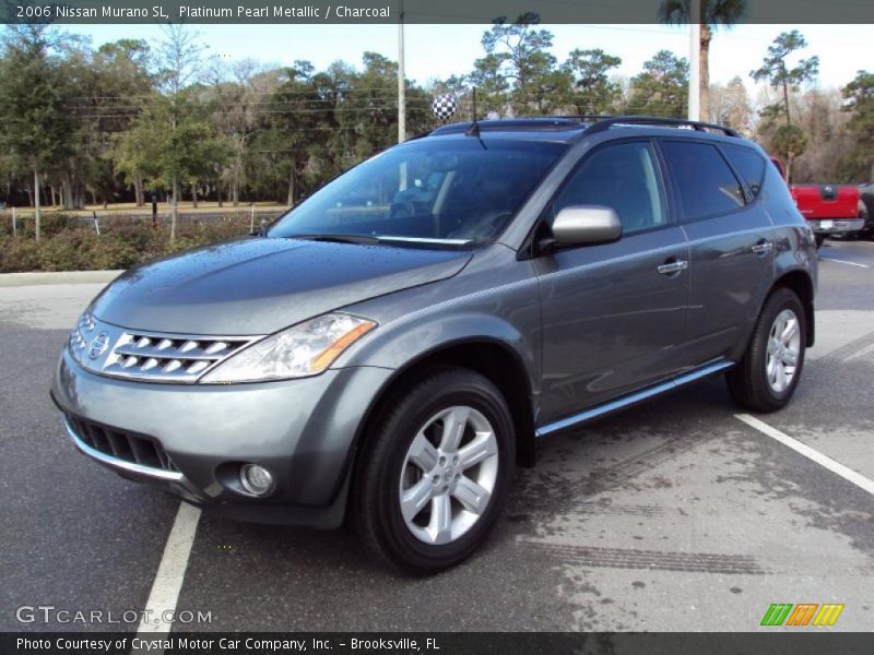 Platinum Pearl Metallic / Charcoal 2006 Nissan Murano SL