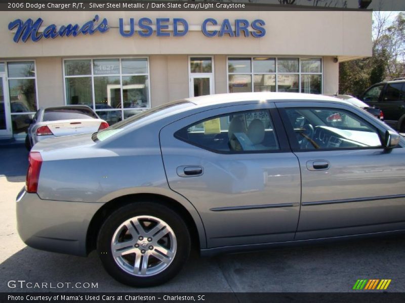 Silver Steel Metallic / Dark Slate Gray/Light Graystone 2006 Dodge Charger R/T