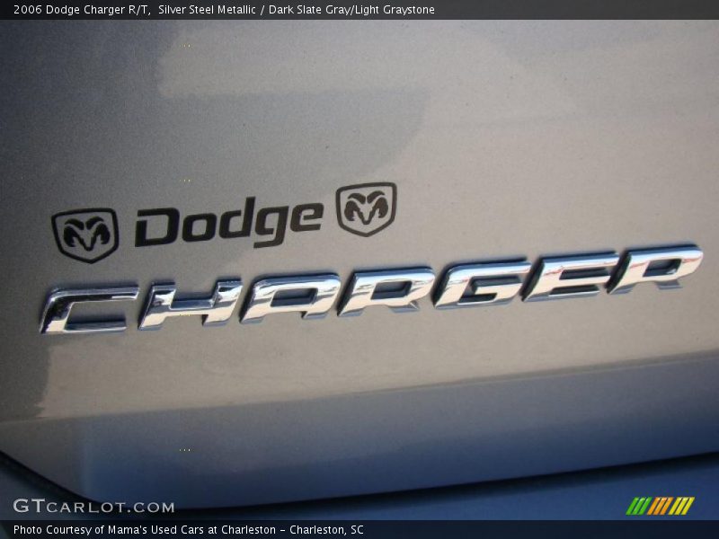 Silver Steel Metallic / Dark Slate Gray/Light Graystone 2006 Dodge Charger R/T