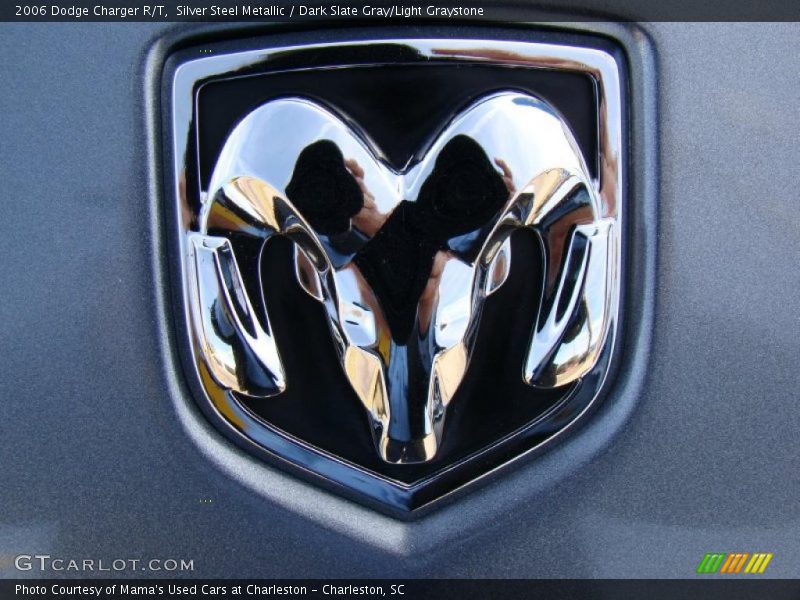 Silver Steel Metallic / Dark Slate Gray/Light Graystone 2006 Dodge Charger R/T