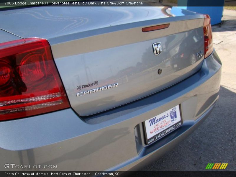 Silver Steel Metallic / Dark Slate Gray/Light Graystone 2006 Dodge Charger R/T