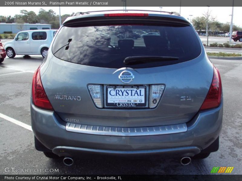 Platinum Pearl Metallic / Charcoal 2006 Nissan Murano SL