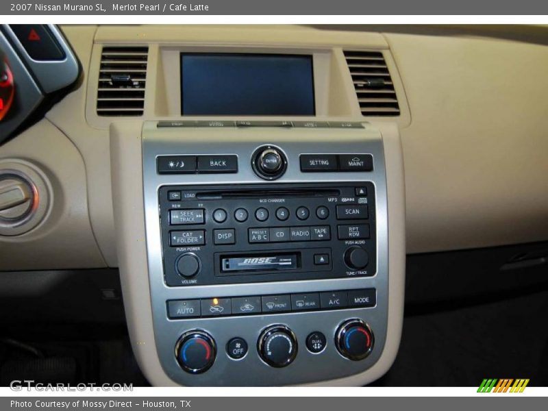 Merlot Pearl / Cafe Latte 2007 Nissan Murano SL
