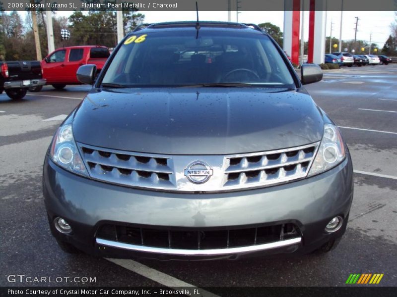 Platinum Pearl Metallic / Charcoal 2006 Nissan Murano SL
