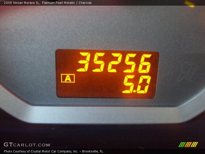 Platinum Pearl Metallic / Charcoal 2006 Nissan Murano SL