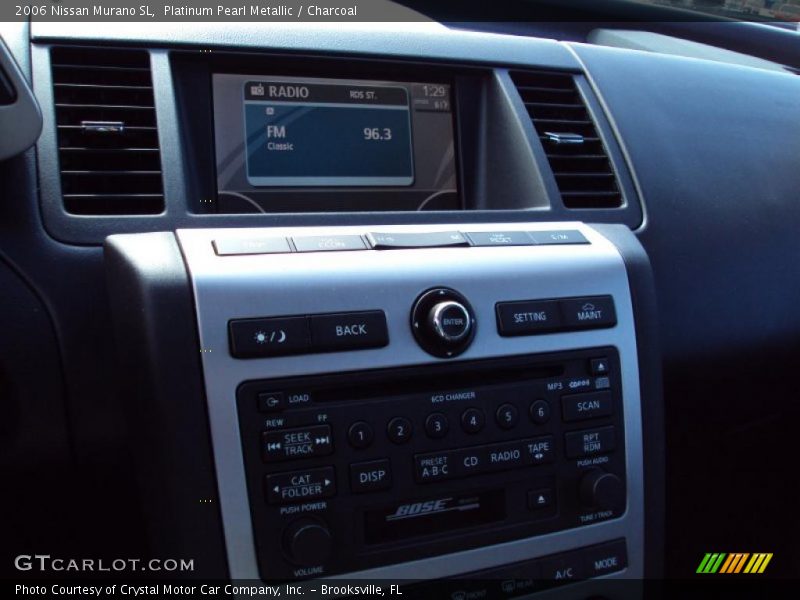 Platinum Pearl Metallic / Charcoal 2006 Nissan Murano SL