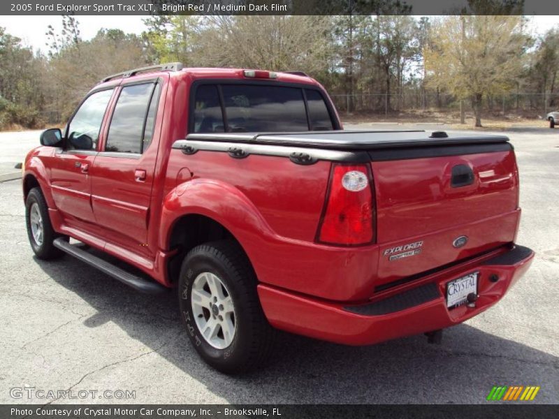 Bright Red / Medium Dark Flint 2005 Ford Explorer Sport Trac XLT