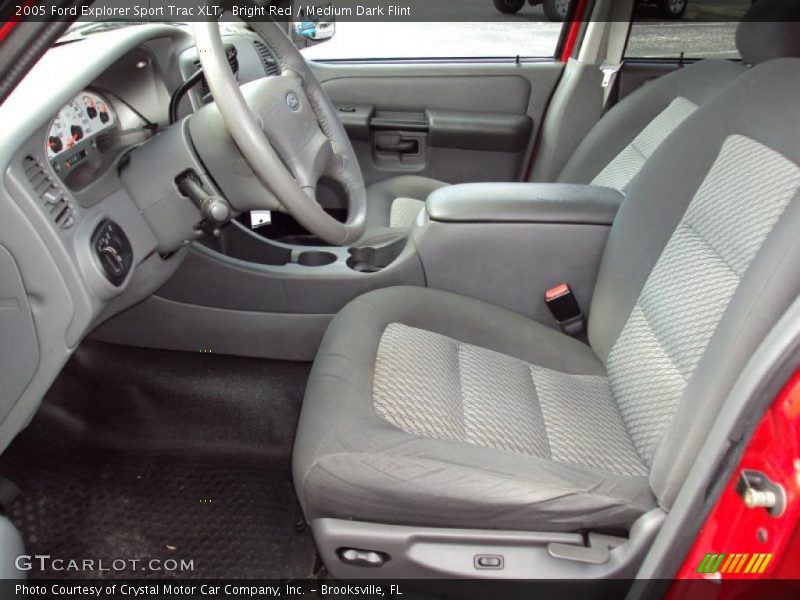 Bright Red / Medium Dark Flint 2005 Ford Explorer Sport Trac XLT