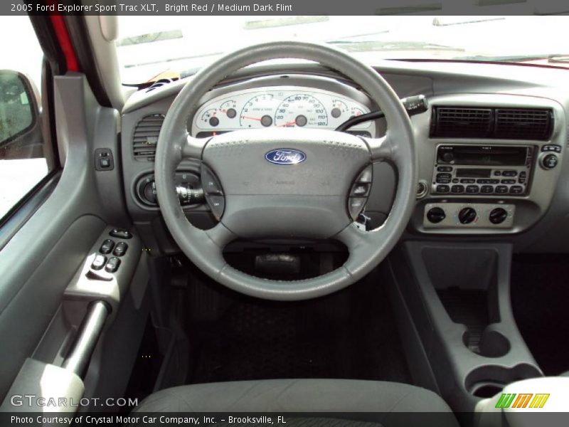 Bright Red / Medium Dark Flint 2005 Ford Explorer Sport Trac XLT