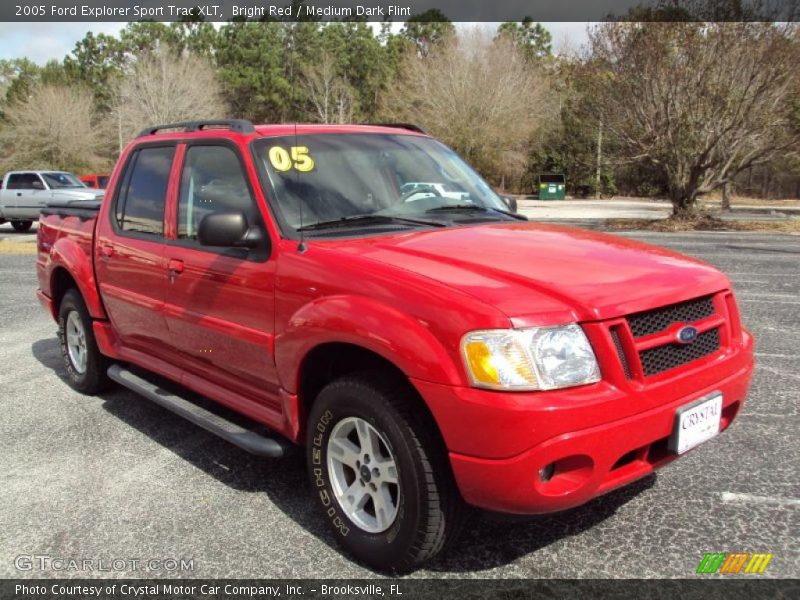 Bright Red / Medium Dark Flint 2005 Ford Explorer Sport Trac XLT