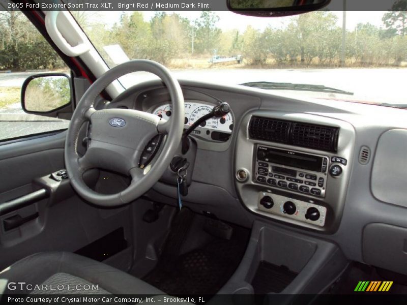 Bright Red / Medium Dark Flint 2005 Ford Explorer Sport Trac XLT