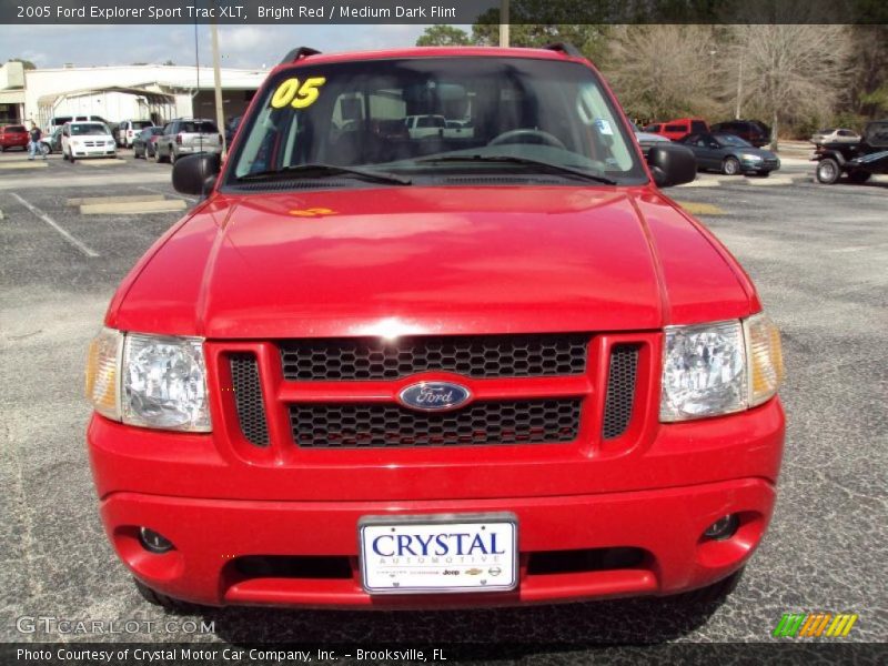 Bright Red / Medium Dark Flint 2005 Ford Explorer Sport Trac XLT