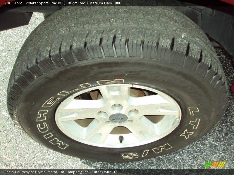 Bright Red / Medium Dark Flint 2005 Ford Explorer Sport Trac XLT