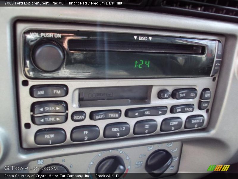 Bright Red / Medium Dark Flint 2005 Ford Explorer Sport Trac XLT