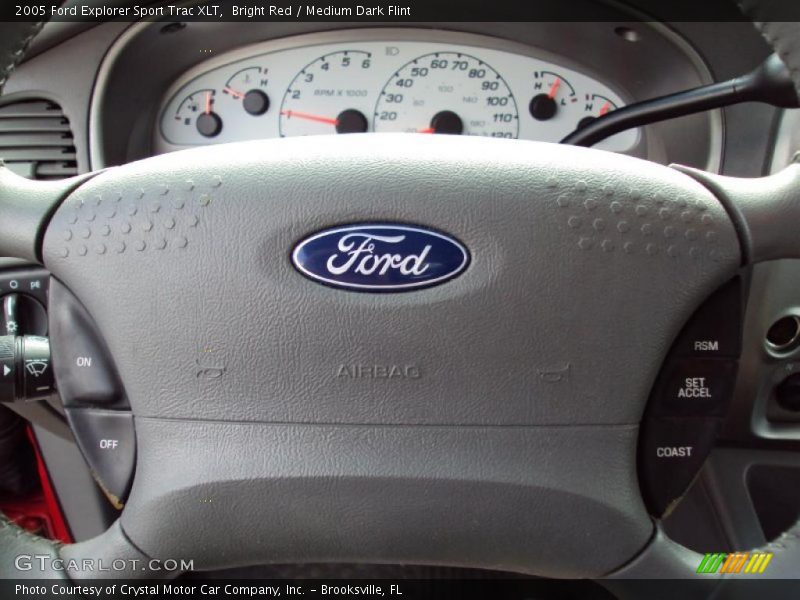 Bright Red / Medium Dark Flint 2005 Ford Explorer Sport Trac XLT