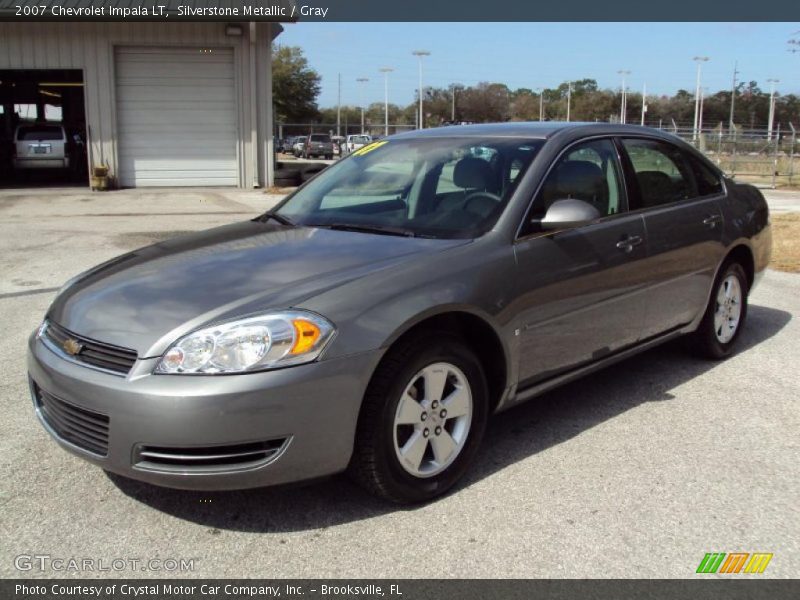 Silverstone Metallic / Gray 2007 Chevrolet Impala LT