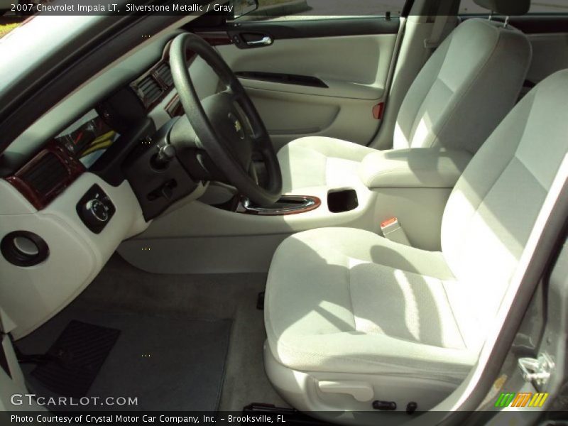 Silverstone Metallic / Gray 2007 Chevrolet Impala LT