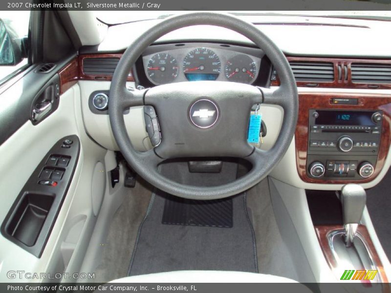 Silverstone Metallic / Gray 2007 Chevrolet Impala LT