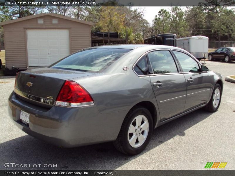 Silverstone Metallic / Gray 2007 Chevrolet Impala LT