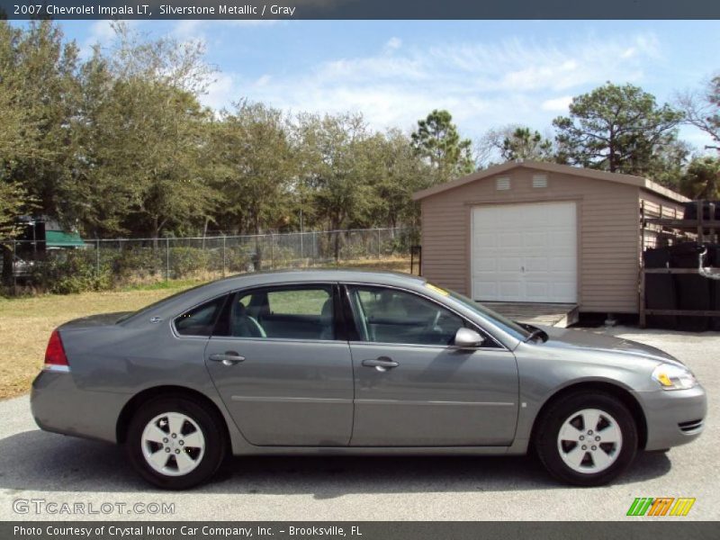 Silverstone Metallic / Gray 2007 Chevrolet Impala LT